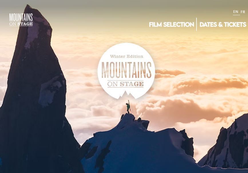 Mountains on stage, Stockholm, 4 december